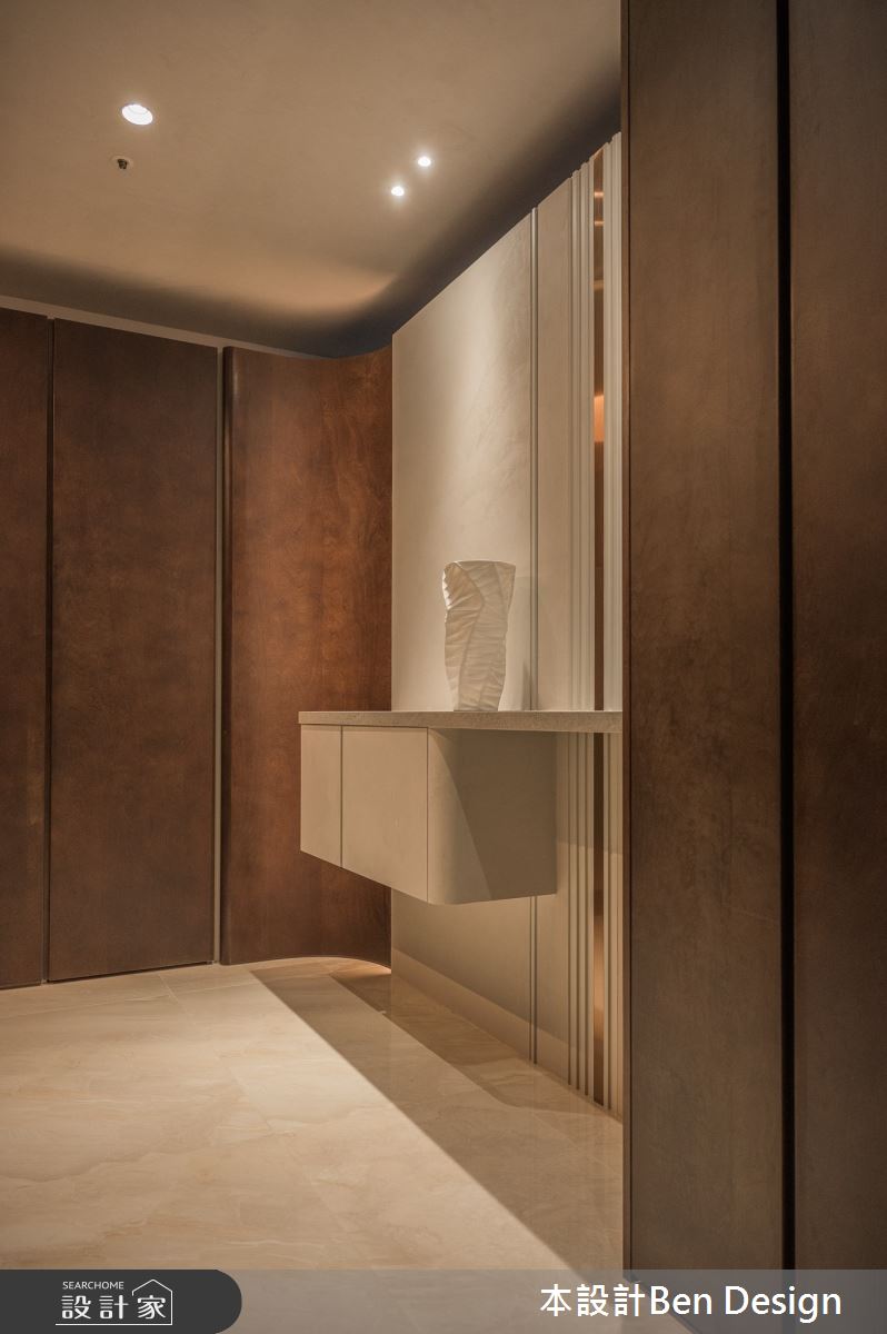 38坪新成屋(5年以下)＿現代輕奢風玄關案例圖片＿本設計＿本設計_05之3