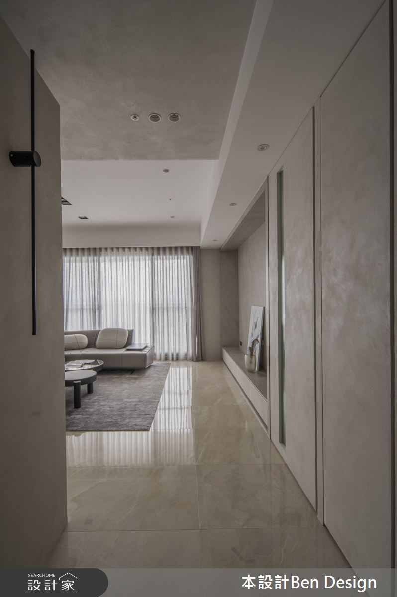 38坪新成屋(5年以下)＿現代輕奢風客廳案例圖片＿本設計＿本設計_05之5