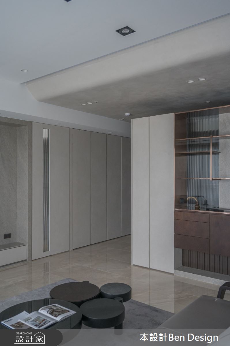 38坪新成屋(5年以下)＿現代輕奢風客廳案例圖片＿本設計＿本設計_05之16