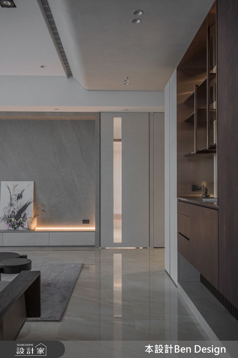 38坪新成屋(5年以下)＿現代輕奢風客廳案例圖片＿本設計＿本設計_05之15