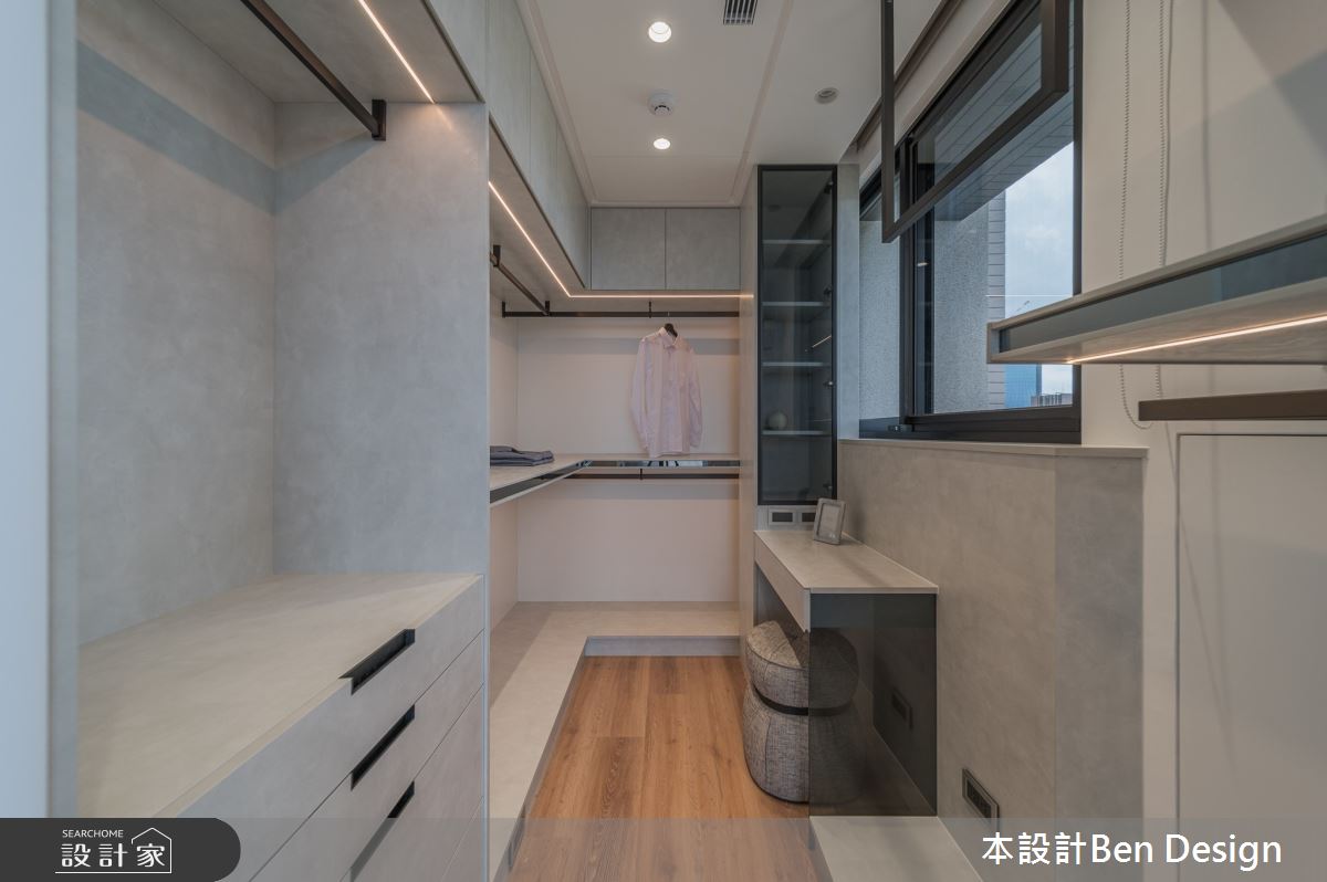 38坪新成屋(5年以下)＿現代輕奢風更衣間案例圖片＿本設計＿本設計_05之28