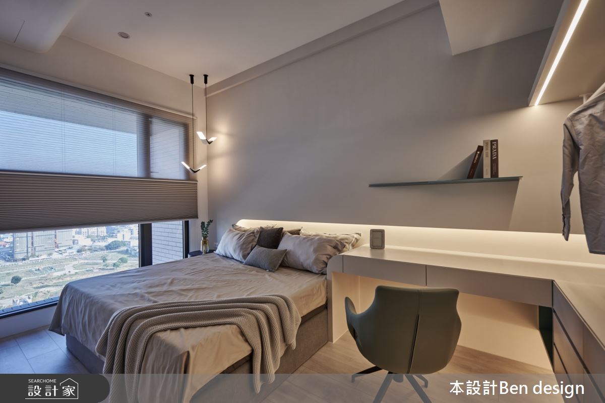 30坪新成屋(5年以下)＿侘寂風臥室案例圖片＿本設計＿本設計_06之34