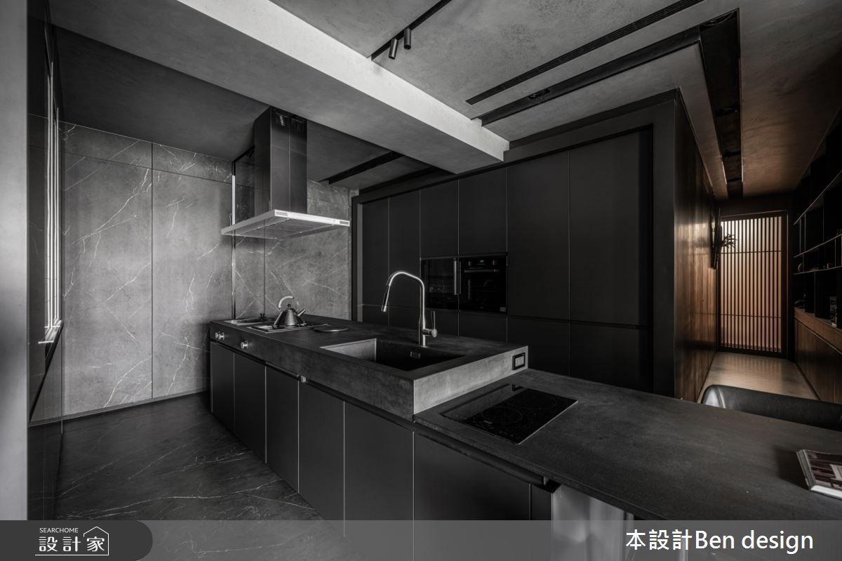 新成屋(5年以下)＿現代風餐廳廚房中島案例圖片＿本設計＿本設計_09之11