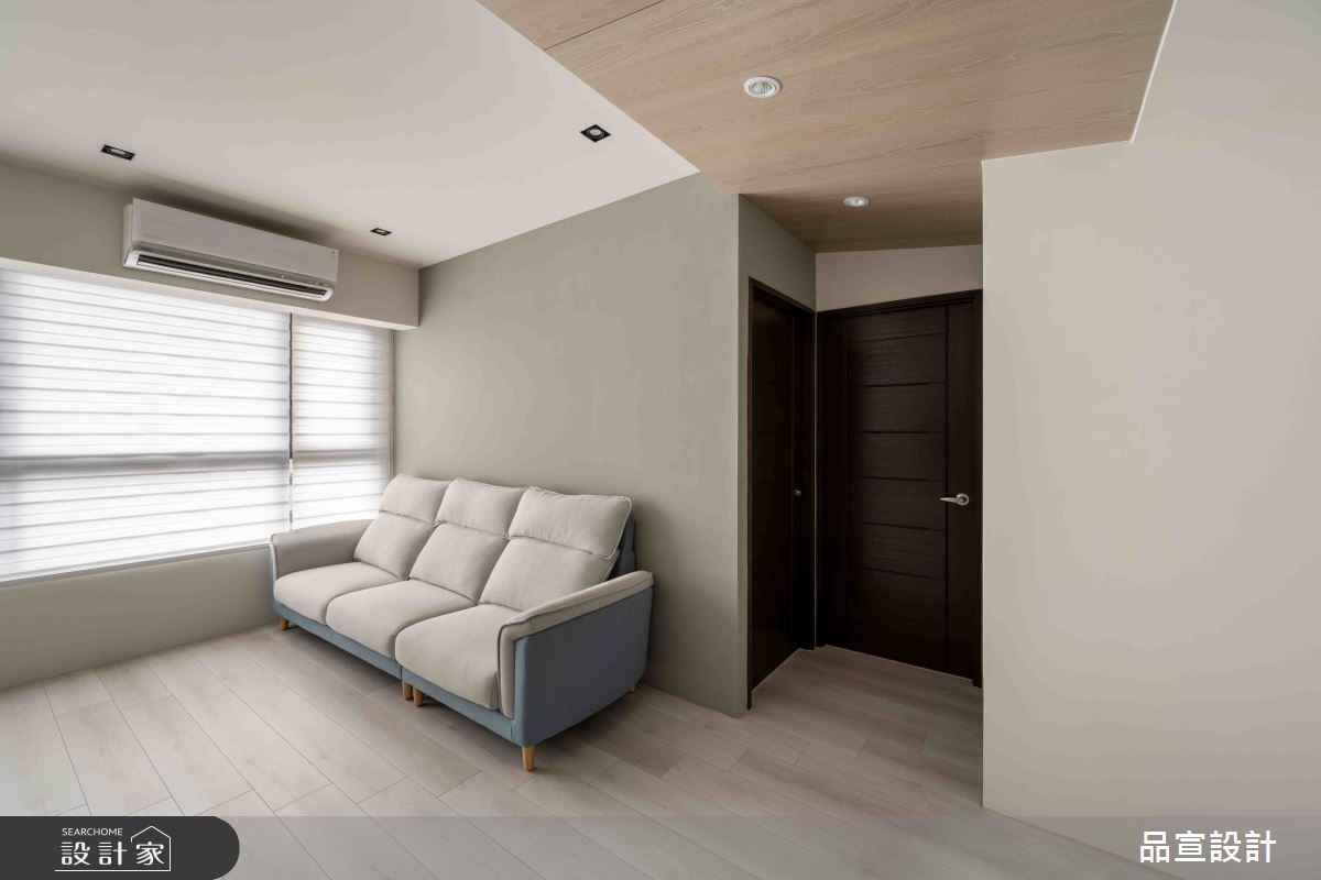 16坪新成屋(5年以下)＿簡約風客廳案例圖片＿品宣室內裝修設計＿品宣_歸心似箭之7