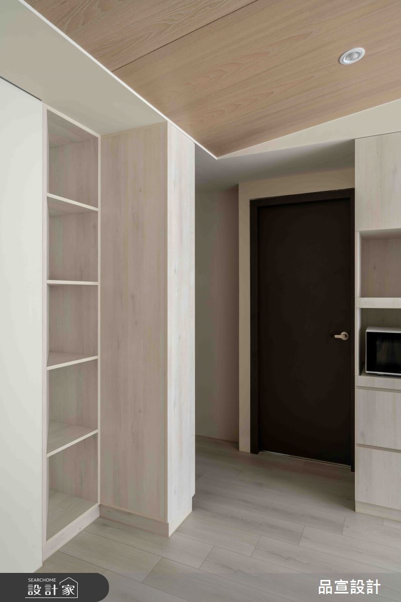 16坪新成屋(5年以下)＿簡約風玄關案例圖片＿品宣室內裝修設計＿品宣_歸心似箭之16