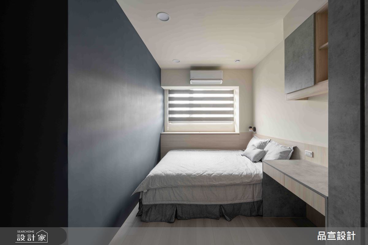16坪新成屋(5年以下)＿簡約風臥室案例圖片＿品宣室內裝修設計＿品宣_歸心似箭之3203