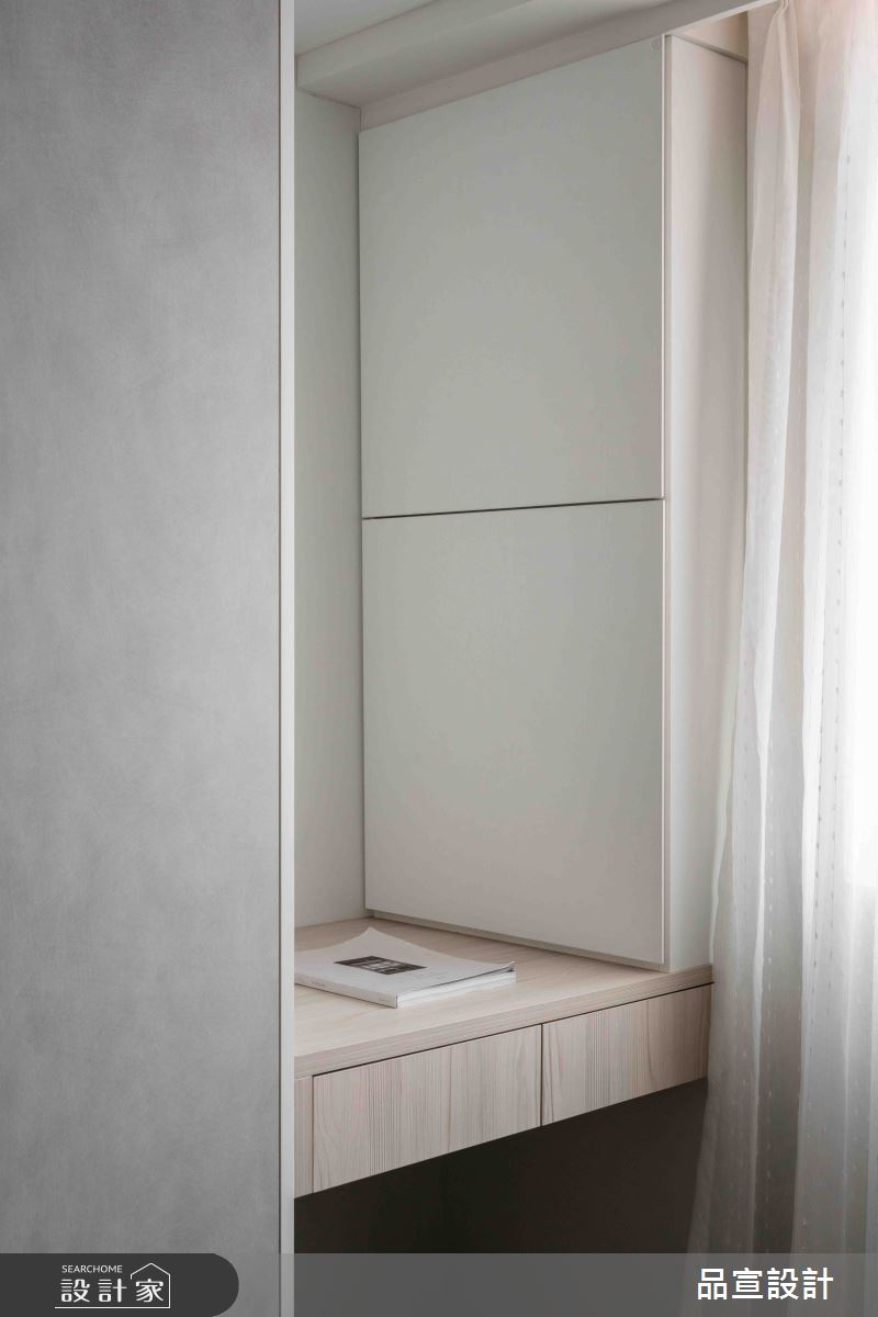 28坪老屋(31~40年)＿現代風臥室案例圖片＿品宣室內裝修設計＿品宣_默年之18
