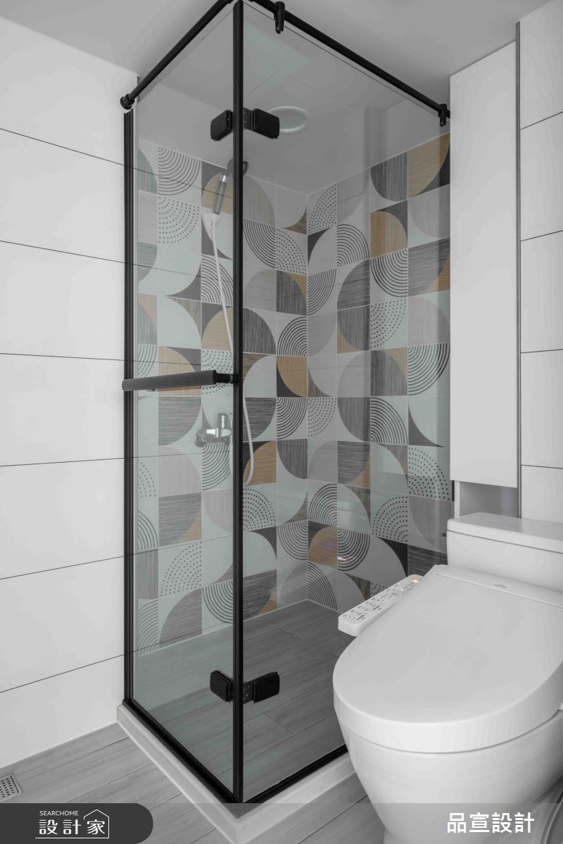 28坪老屋(31~40年)＿現代風浴室案例圖片＿品宣室內裝修設計＿品宣_默年之20