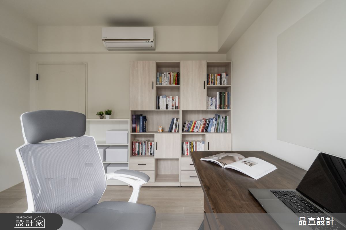 32坪中古屋(5~15年)＿簡約風書房案例圖片＿品宣室內裝修設計＿品宣_潔淨之21