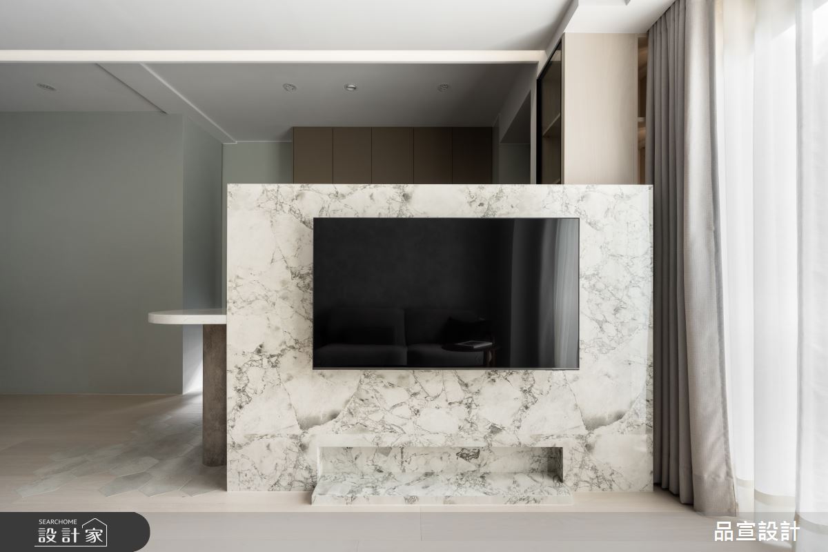 18坪中古屋(5~15年)＿奢華風客廳案例圖片＿品宣室內裝修設計＿品宣_陟遐之15