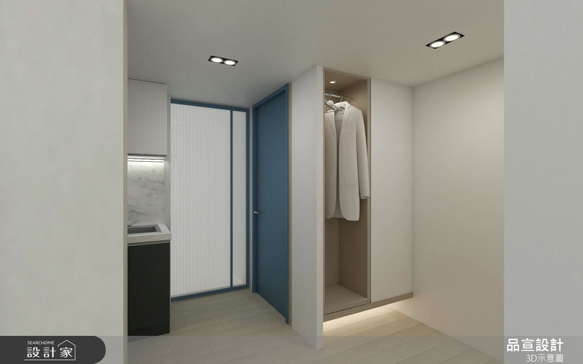 18坪老屋(16~30年)＿現代風臥室案例圖片＿品宣室內裝修設計＿品宣_原意之4