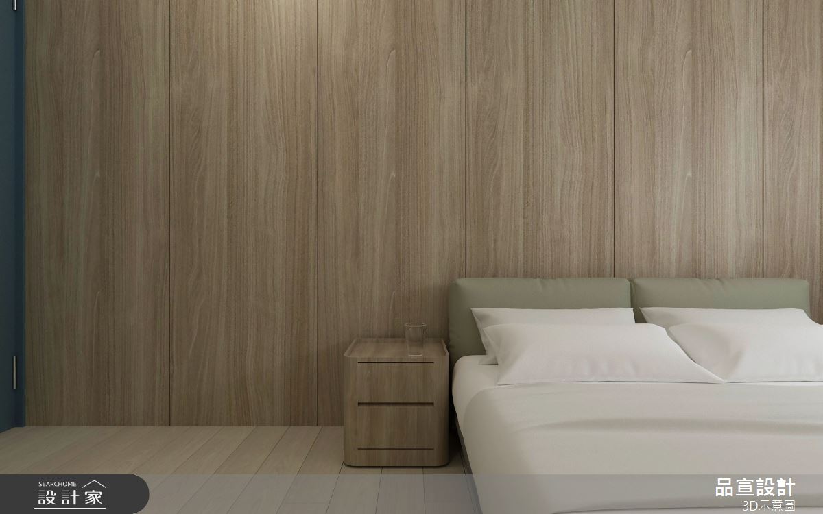 18坪老屋(16~30年)＿現代風臥室案例圖片＿品宣室內裝修設計＿品宣_原意之11