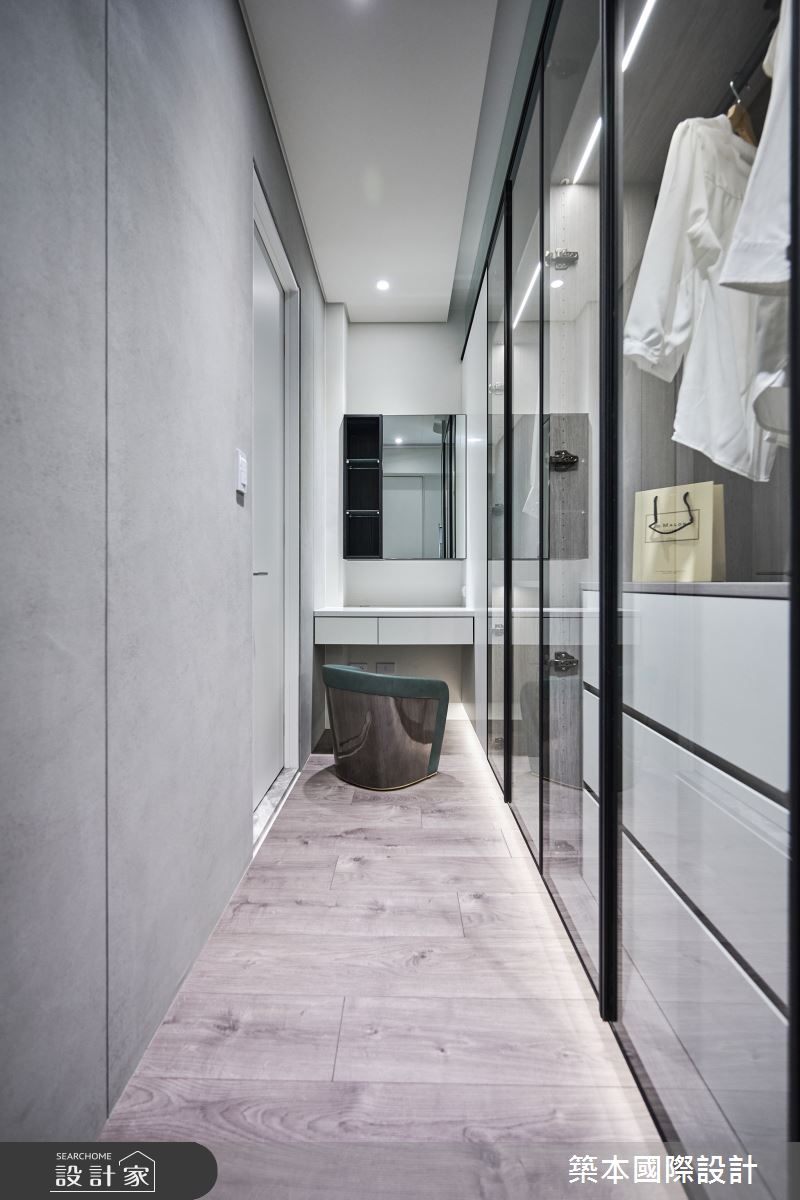 37坪新成屋(5年以下)＿現代風更衣間案例圖片＿築本國際設計＿築本_話白之12