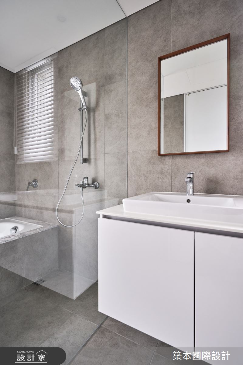37坪新成屋(5年以下)＿現代風浴室案例圖片＿築本國際設計＿築本_話白之14