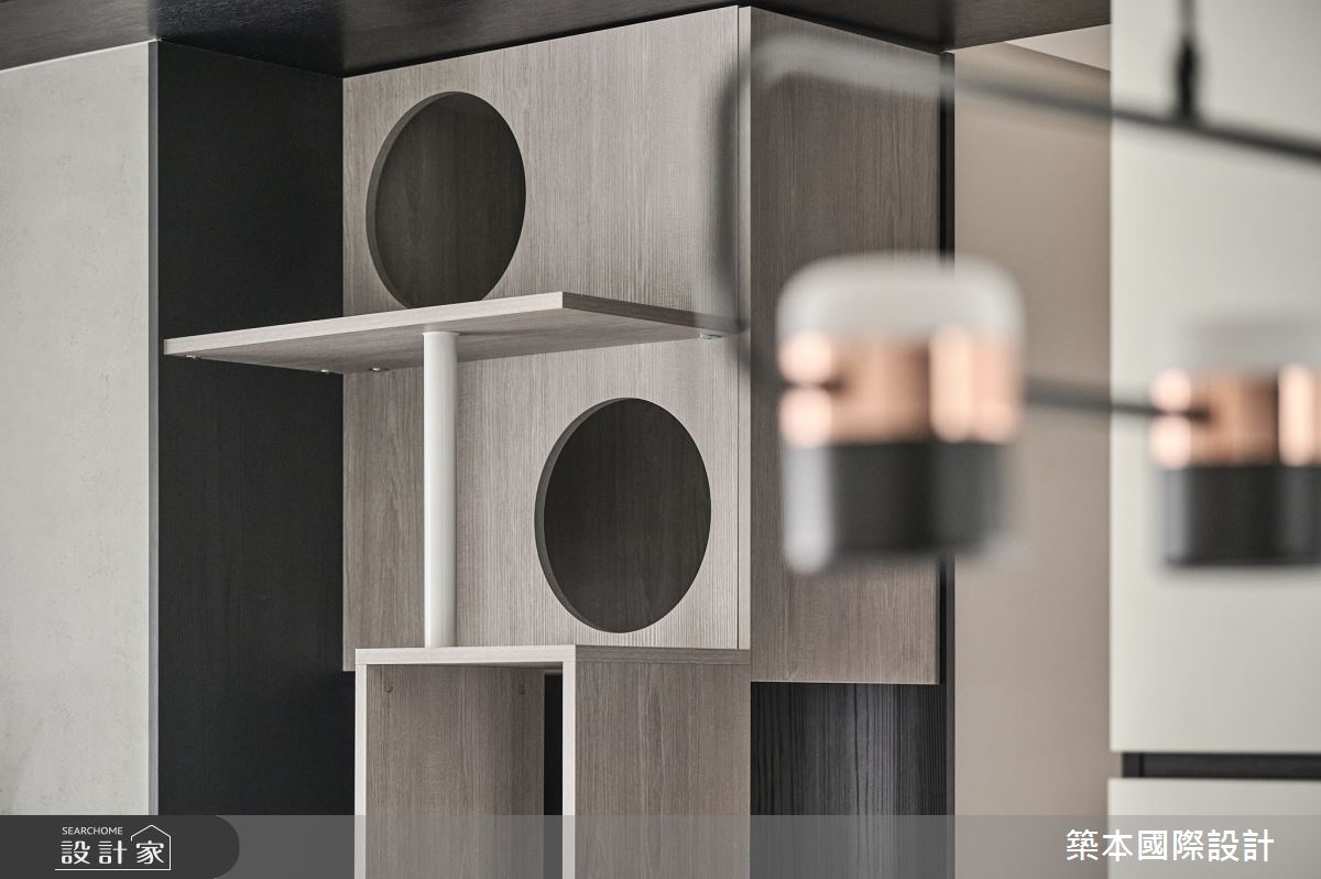 20坪新成屋(5年以下)＿現代風客廳寵物案例圖片＿築本國際設計＿築本_縵步之9