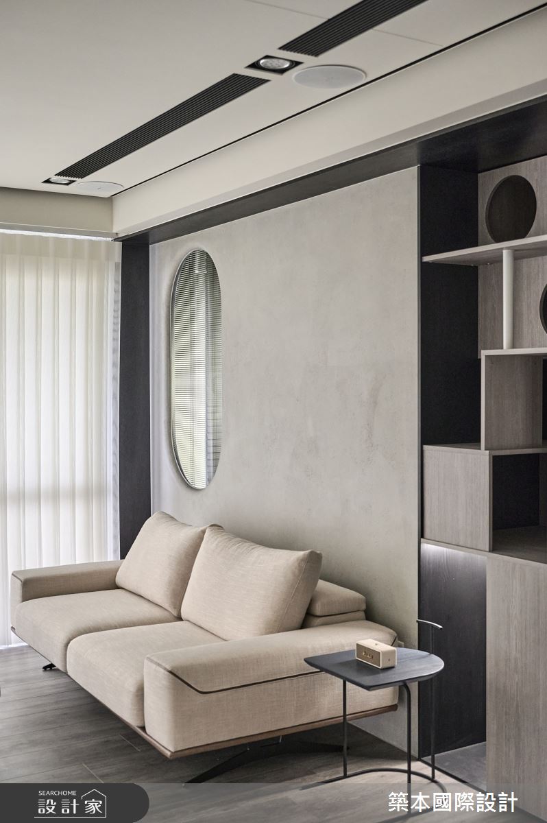 20坪新成屋(5年以下)＿現代風客廳寵物案例圖片＿築本國際設計＿築本_縵步之10