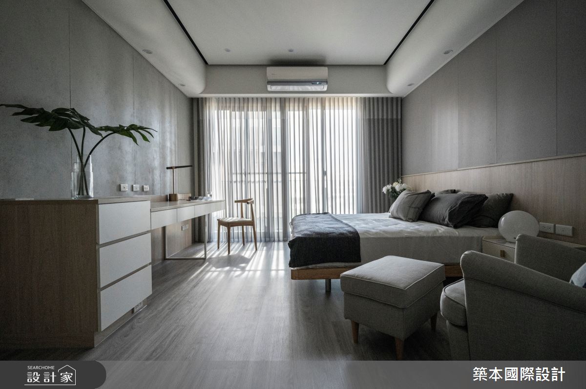 68坪新成屋(5年以下)＿現代風臥室案例圖片＿築本國際設計＿築本_隱市之8