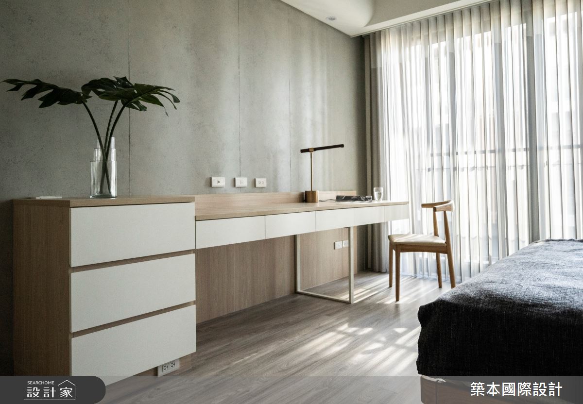 68坪新成屋(5年以下)＿現代風臥室案例圖片＿築本國際設計＿築本_隱市之9