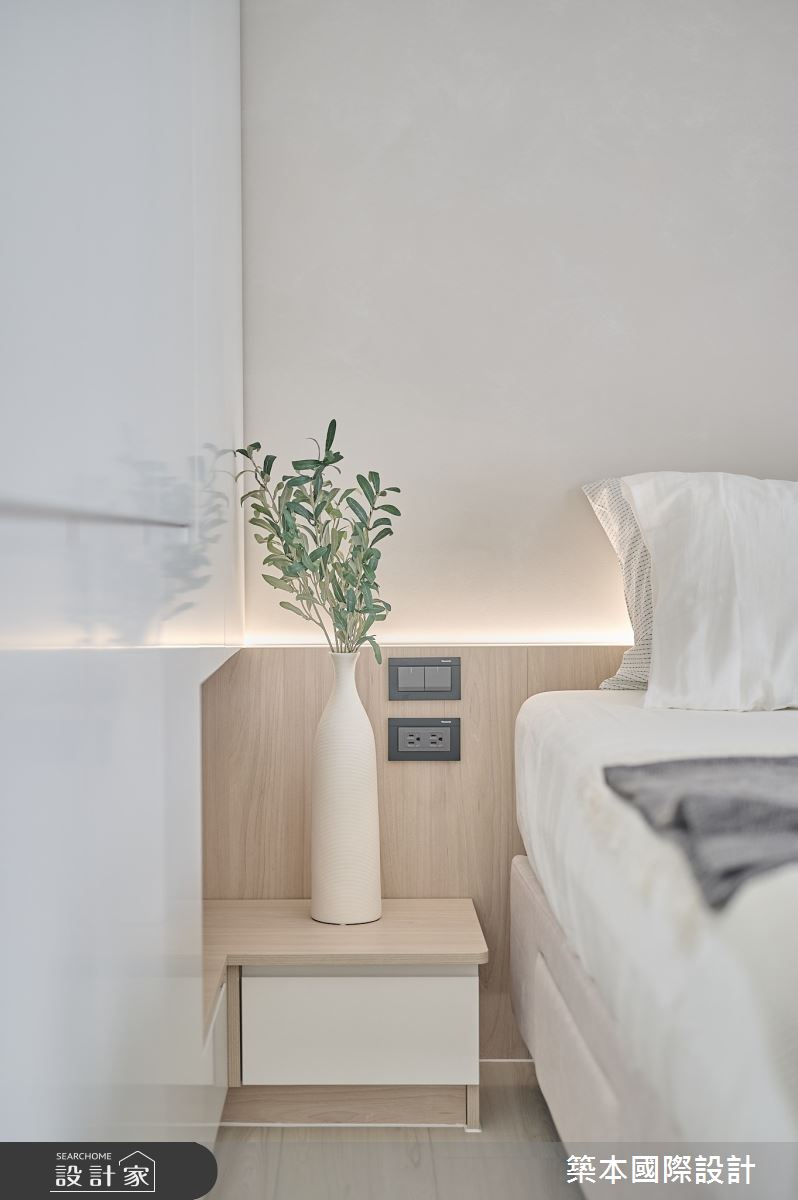 18坪新古屋(10年以下)＿侘寂風臥室案例圖片＿築本國際設計＿築本_薄暮素語之12