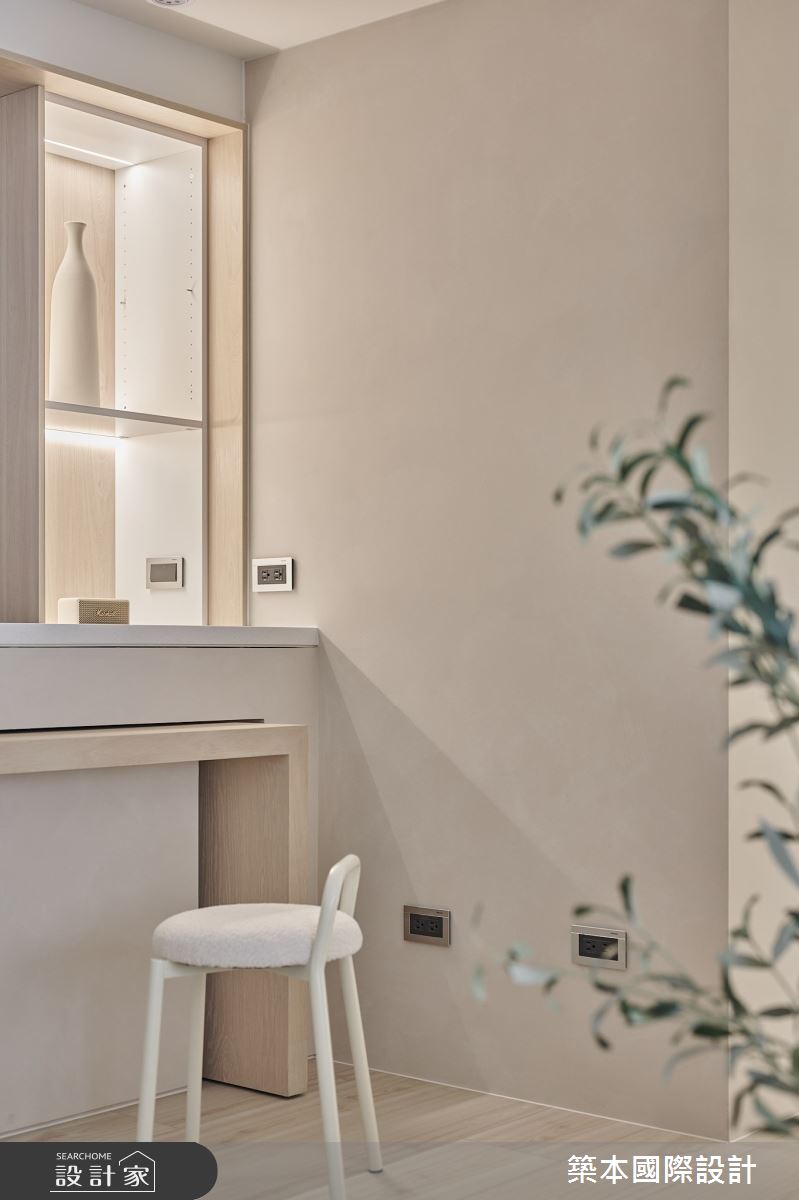 18坪新古屋(10年以下)＿侘寂風臥室案例圖片＿築本國際設計＿築本_薄暮素語之14