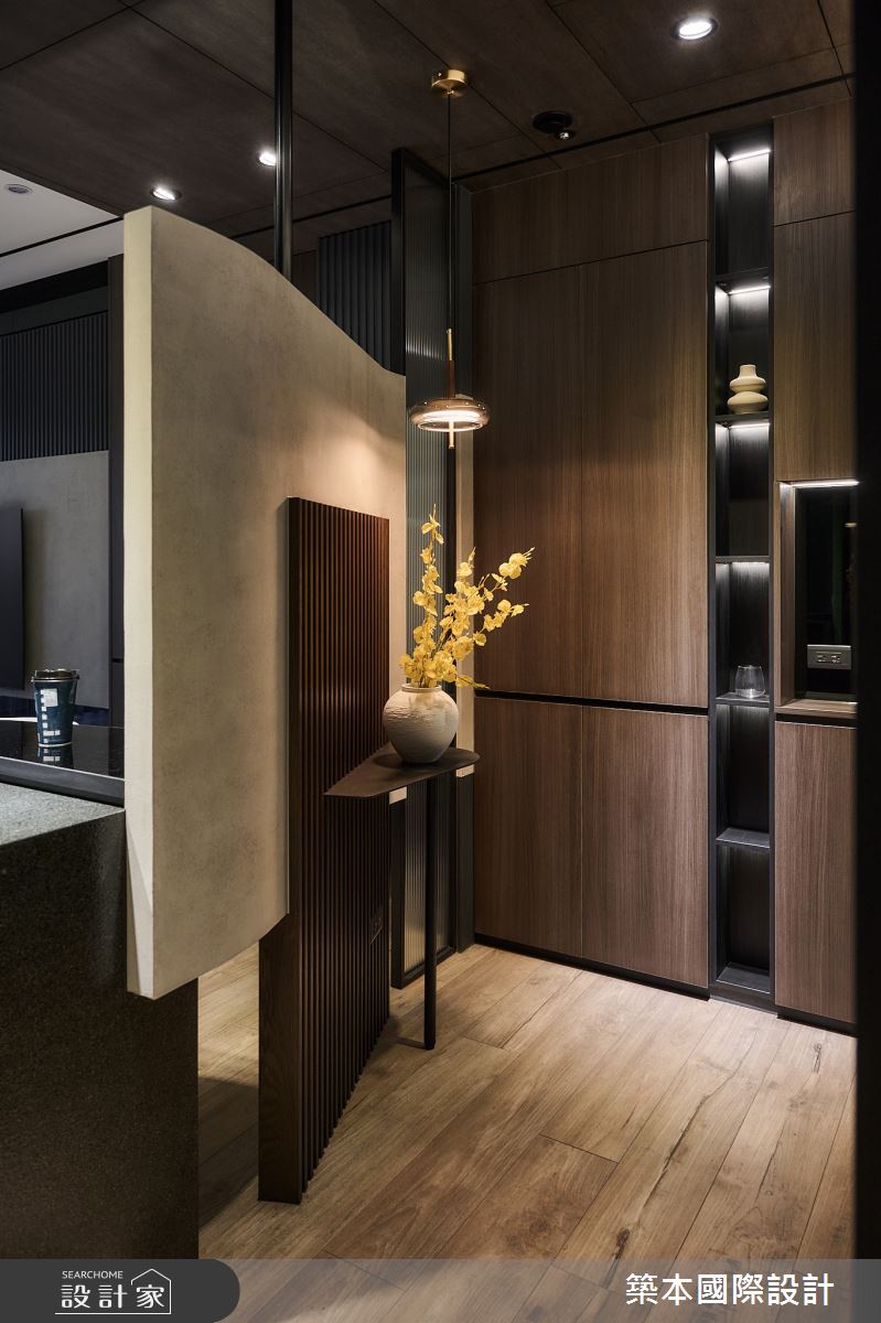 27坪預售屋＿輕奢風玄關案例圖片＿築本國際設計＿築本_緩拍之2