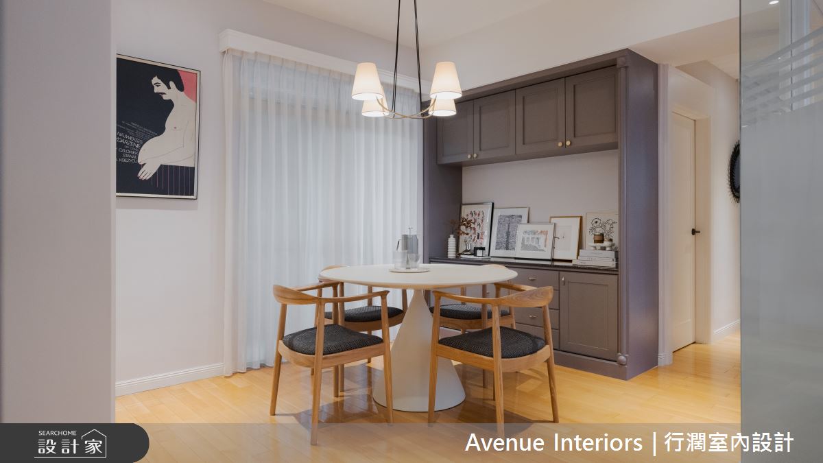 31坪老屋(16~30年)＿美式風餐廳案例圖片＿行濶室內裝修設計有限公司＿行濶_03之9