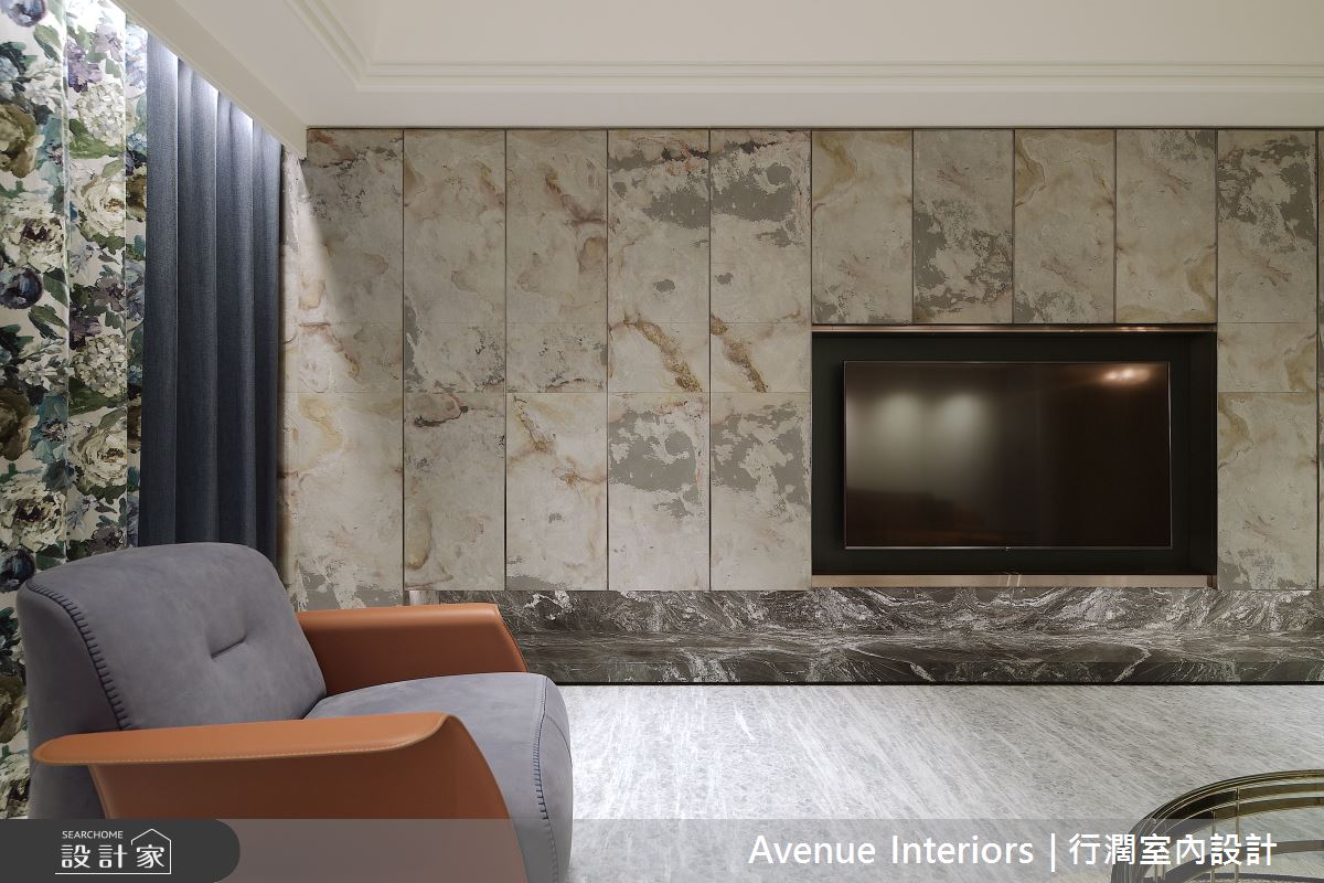 78坪新古屋(10年以下)＿混搭風客廳案例圖片＿行濶室內裝修設計有限公司＿行濶_01之4