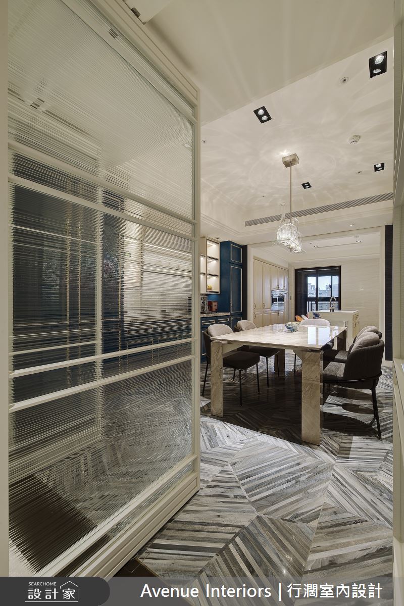 78坪新古屋(10年以下)＿混搭風餐廳中島案例圖片＿行濶室內裝修設計有限公司＿行濶_01之8