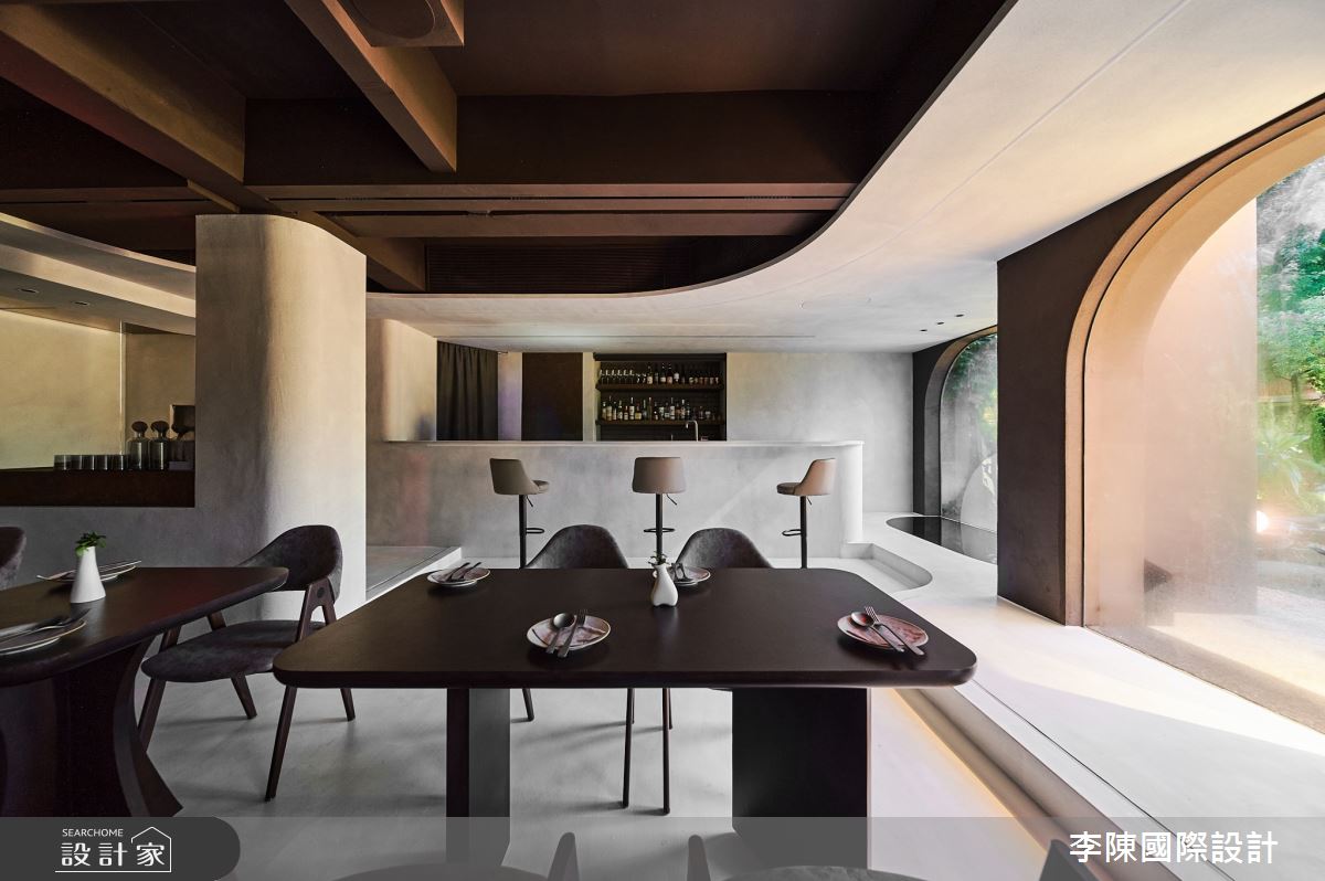 90坪老屋(50年以上)＿侘寂風商業空間案例圖片＿李陳國際設計有限公司＿李陳_Calevius 雲川水月之8