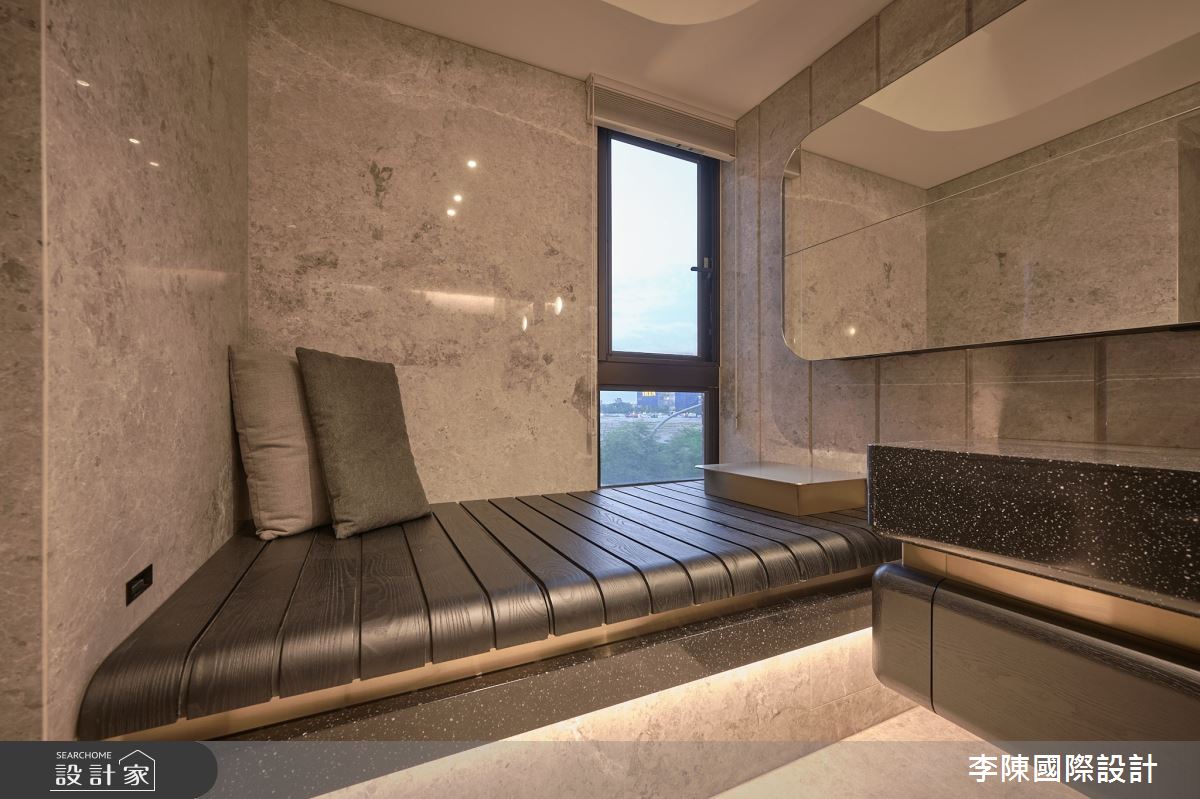 55坪毛胚屋＿現代風浴室案例圖片＿李陳國際設計有限公司＿李陳_Wang Mansion 青埔中悅八京王府之29