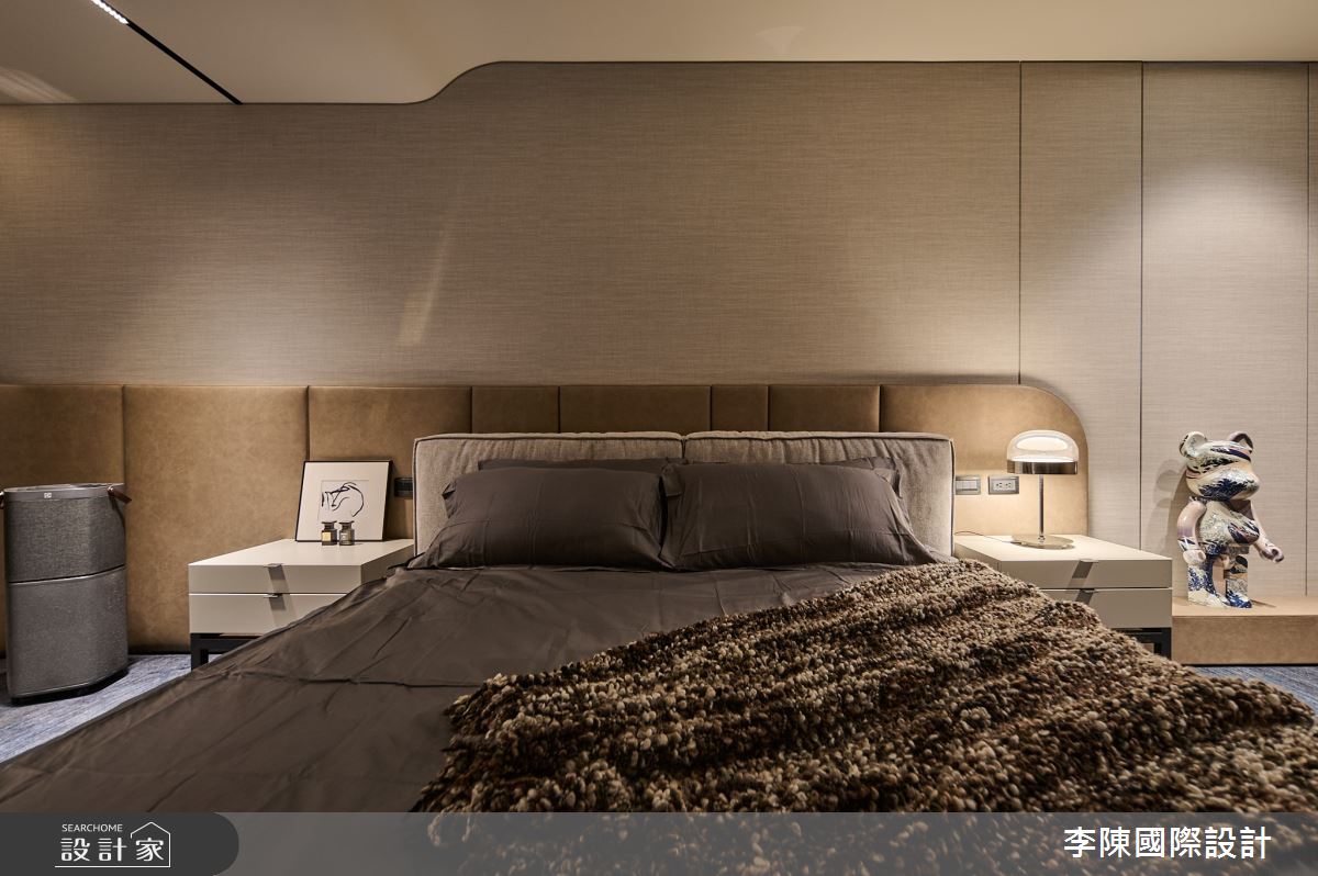55坪毛胚屋＿現代風臥室案例圖片＿李陳國際設計有限公司＿李陳_Wang Mansion 青埔中悅八京王府之33