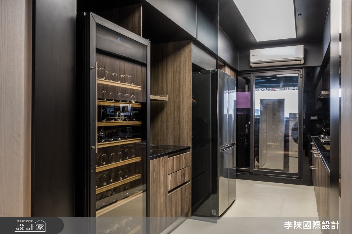 95坪毛胚屋＿現代風廚房案例圖片＿李陳國際設計有限公司＿李陳_JLTW Mansion 內湖麗山李府之21