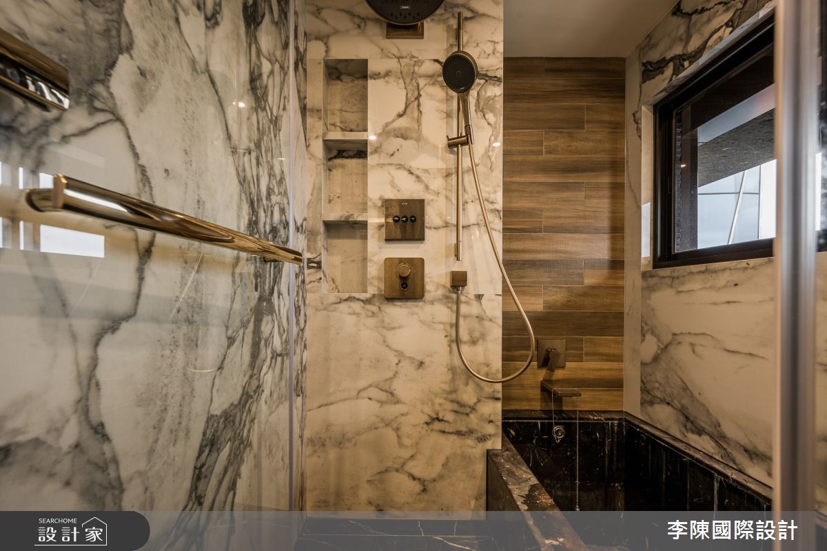 95坪毛胚屋＿現代風浴室案例圖片＿李陳國際設計有限公司＿李陳_JLTW Mansion 內湖麗山李府之43