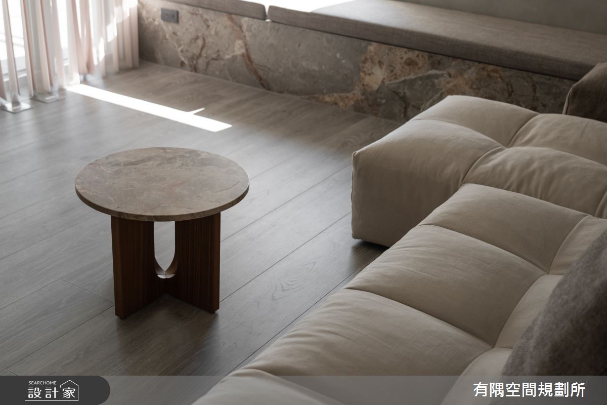 56坪預售屋＿侘寂風客廳案例圖片＿有隅空間規劃所＿有隅_01.WA之11