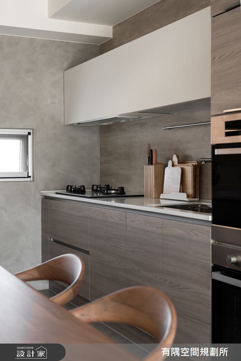 56坪預售屋＿侘寂風餐廳廚房案例圖片＿有隅空間規劃所＿有隅_01.WA之16