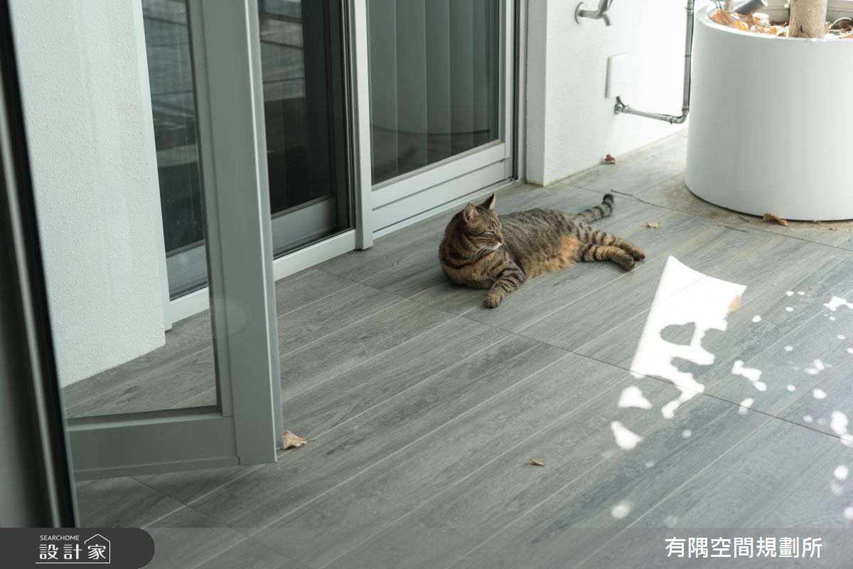 56坪預售屋＿侘寂風陽台案例圖片＿有隅空間規劃所＿有隅_01.WA之22