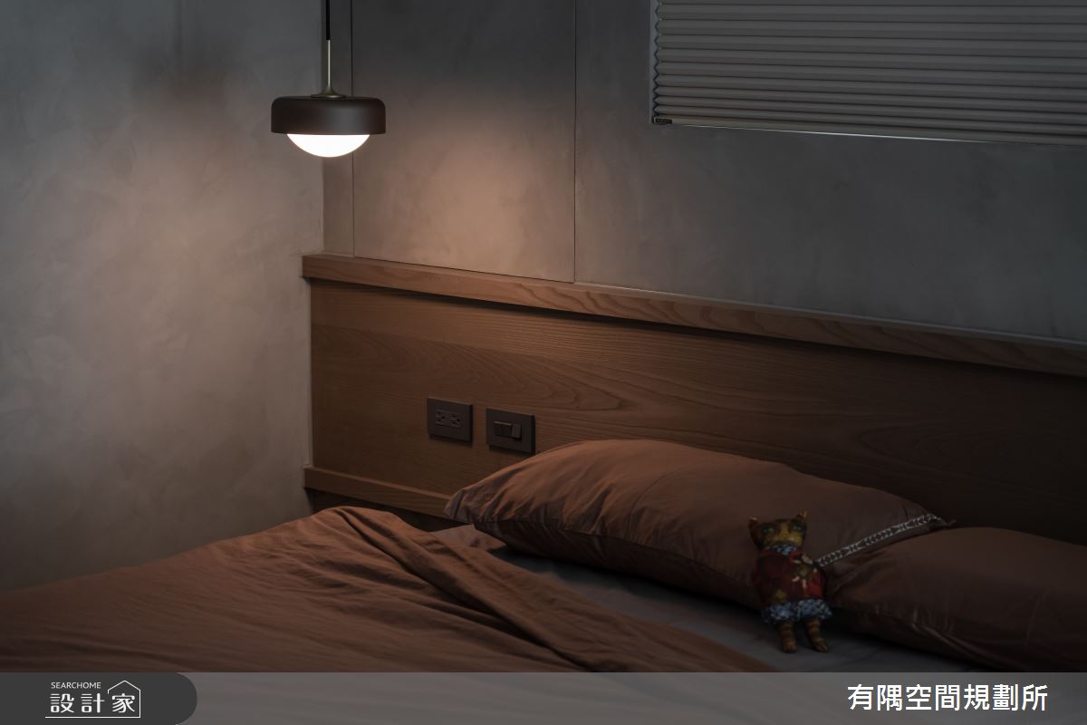 56坪預售屋＿侘寂風臥室案例圖片＿有隅空間規劃所＿有隅_01.WA之26