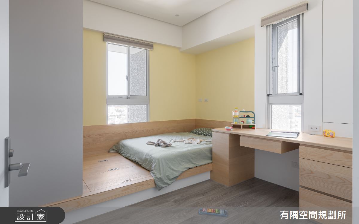 56坪預售屋＿侘寂風兒童房兒童房案例圖片＿有隅空間規劃所＿有隅_01.WA之31