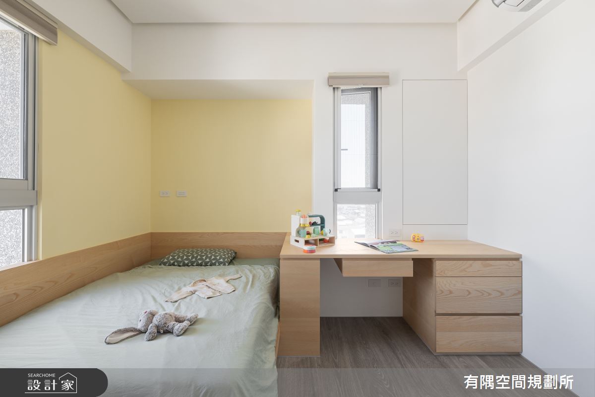 56坪預售屋＿侘寂風兒童房兒童房案例圖片＿有隅空間規劃所＿有隅_01.WA之32