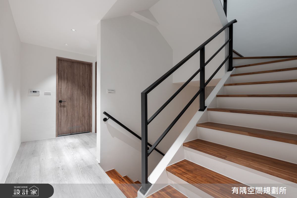 31坪老屋(41~50年)＿混搭風樓梯案例圖片＿有隅空間規劃所＿有隅_04.L宅之20