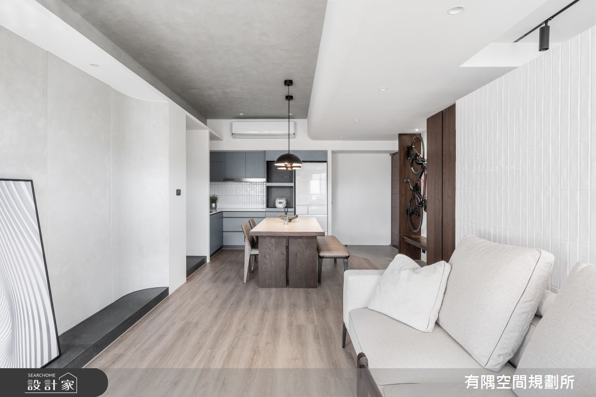 中古屋(5~15年)＿現代北歐風玄關客廳餐廳廚房案例圖片＿有隅空間規劃所＿有隅_06.Shh之18