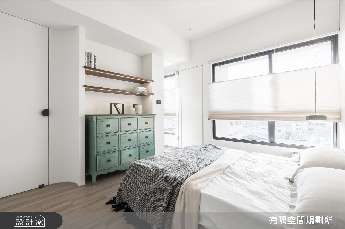 中古屋(5~15年)＿現代北歐風臥室案例圖片＿有隅空間規劃所＿有隅_06.Shh之39