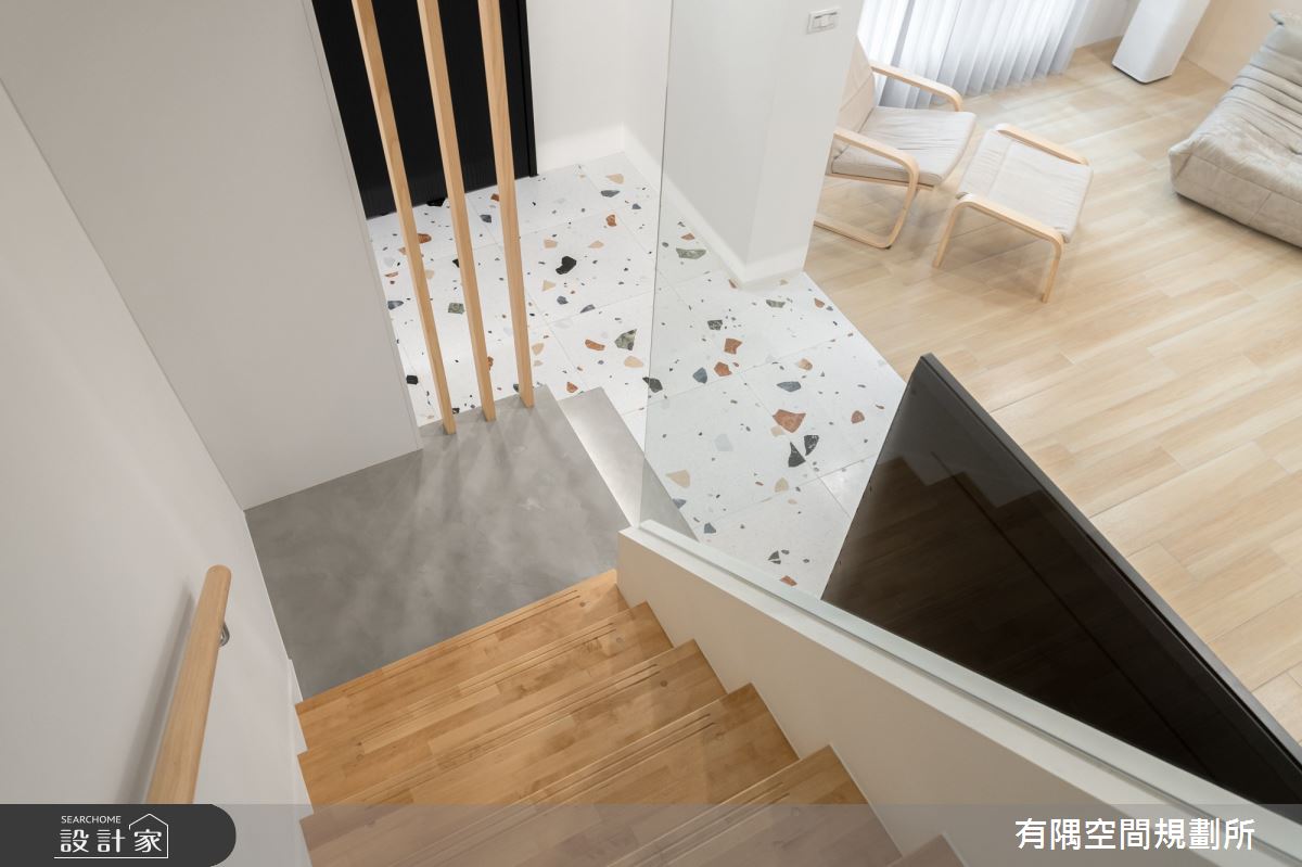 50坪老屋(41~50年)＿混搭風樓梯案例圖片＿有隅空間規劃所＿有隅_07.Wonder House之26