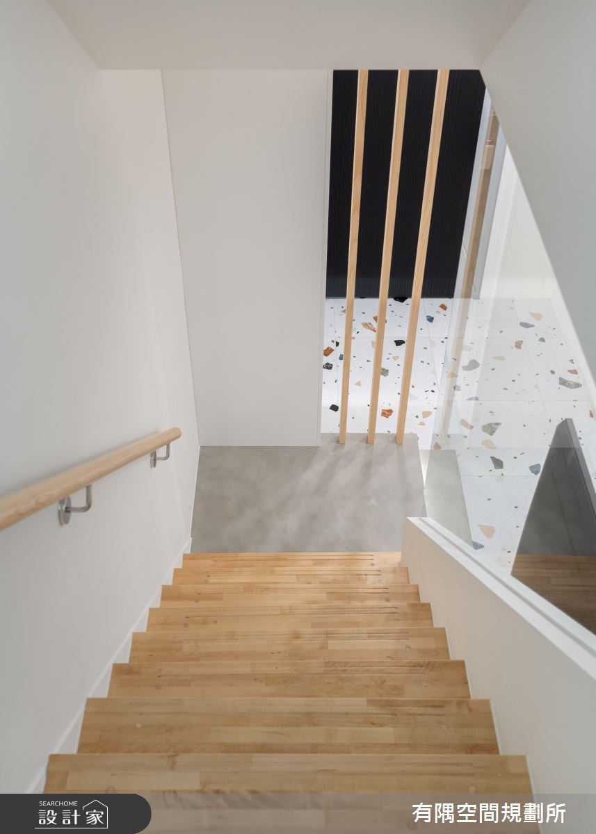 50坪老屋(41~50年)＿混搭風樓梯案例圖片＿有隅空間規劃所＿有隅_07.Wonder House之25