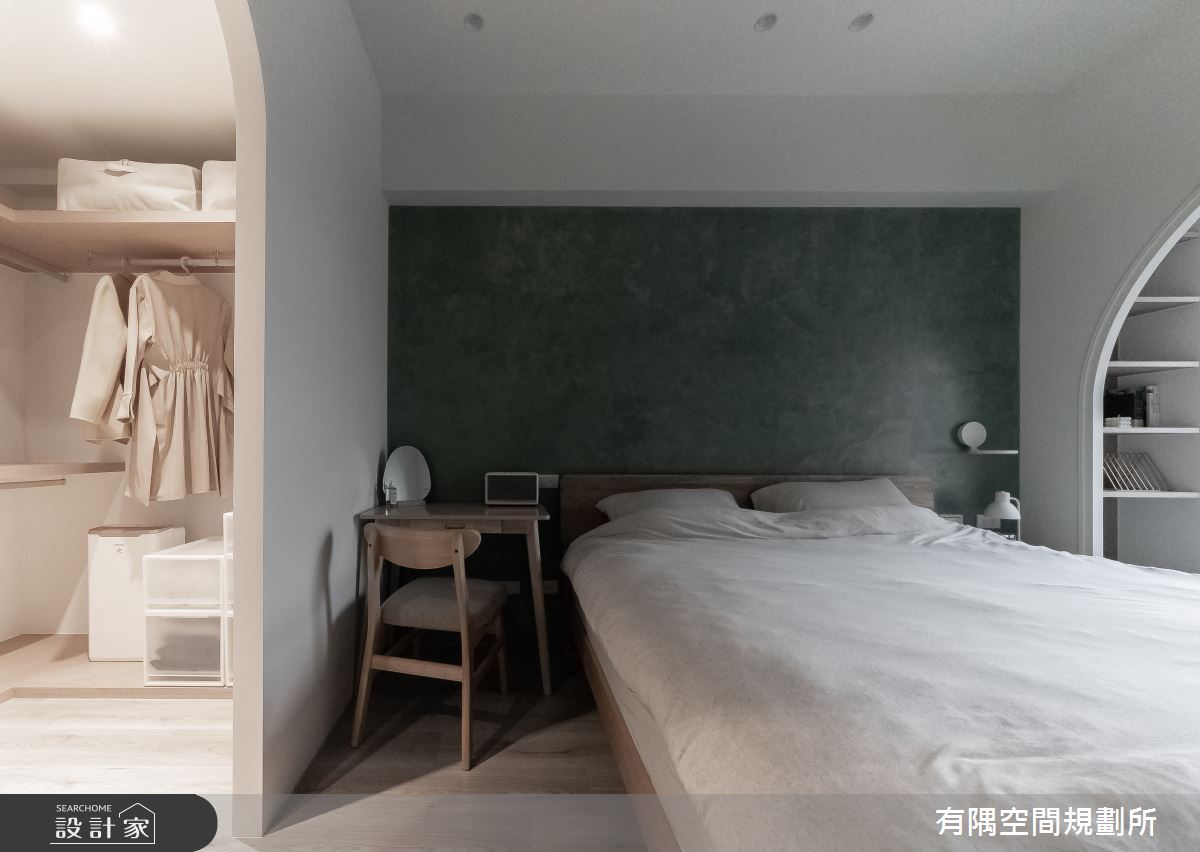 24坪新成屋(5年以下)＿現代北歐風臥室更衣間案例圖片＿有隅空間規劃所＿有隅_10.Girl & Girl之27