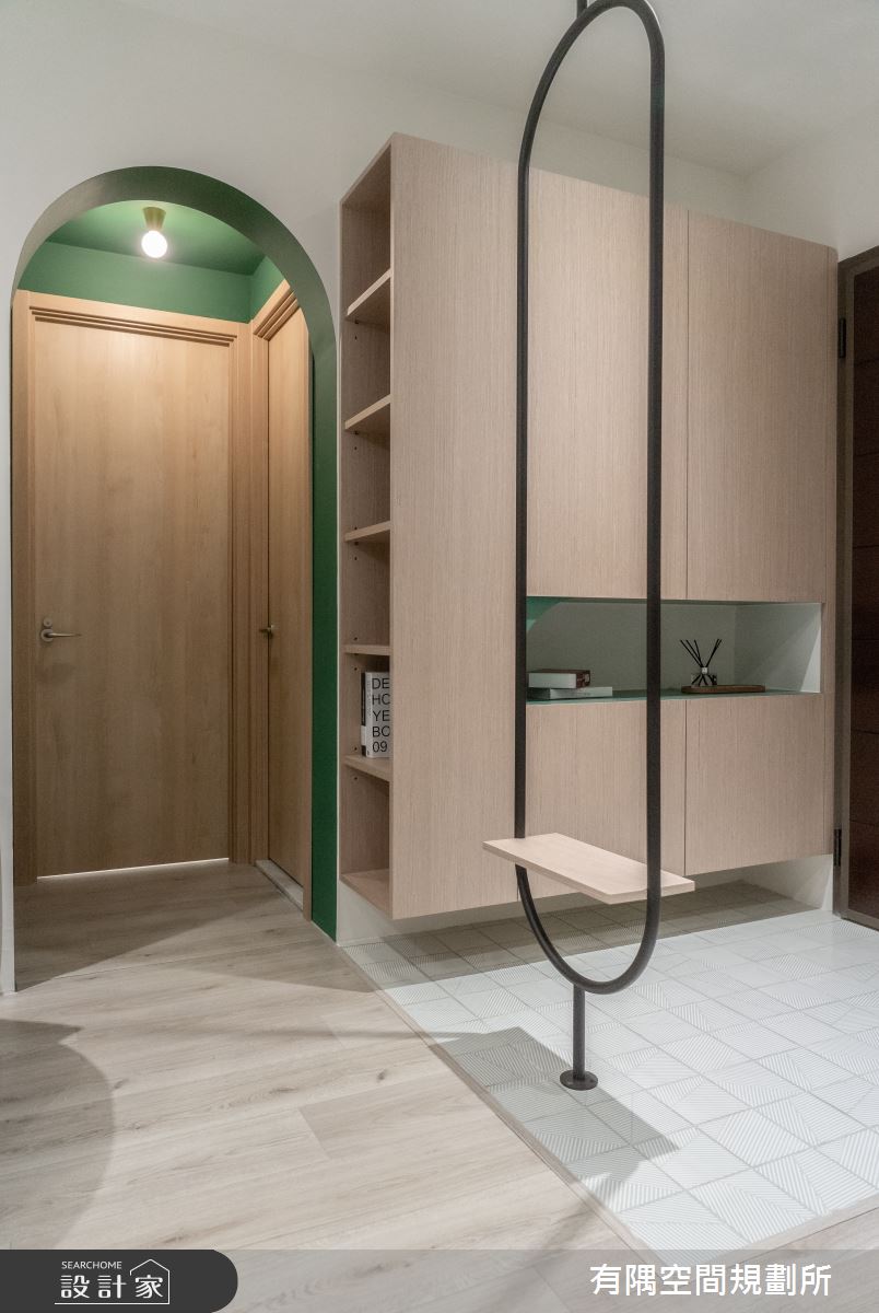 24坪新成屋(5年以下)＿現代北歐風玄關案例圖片＿有隅空間規劃所＿有隅_10.Girl & Girl之43