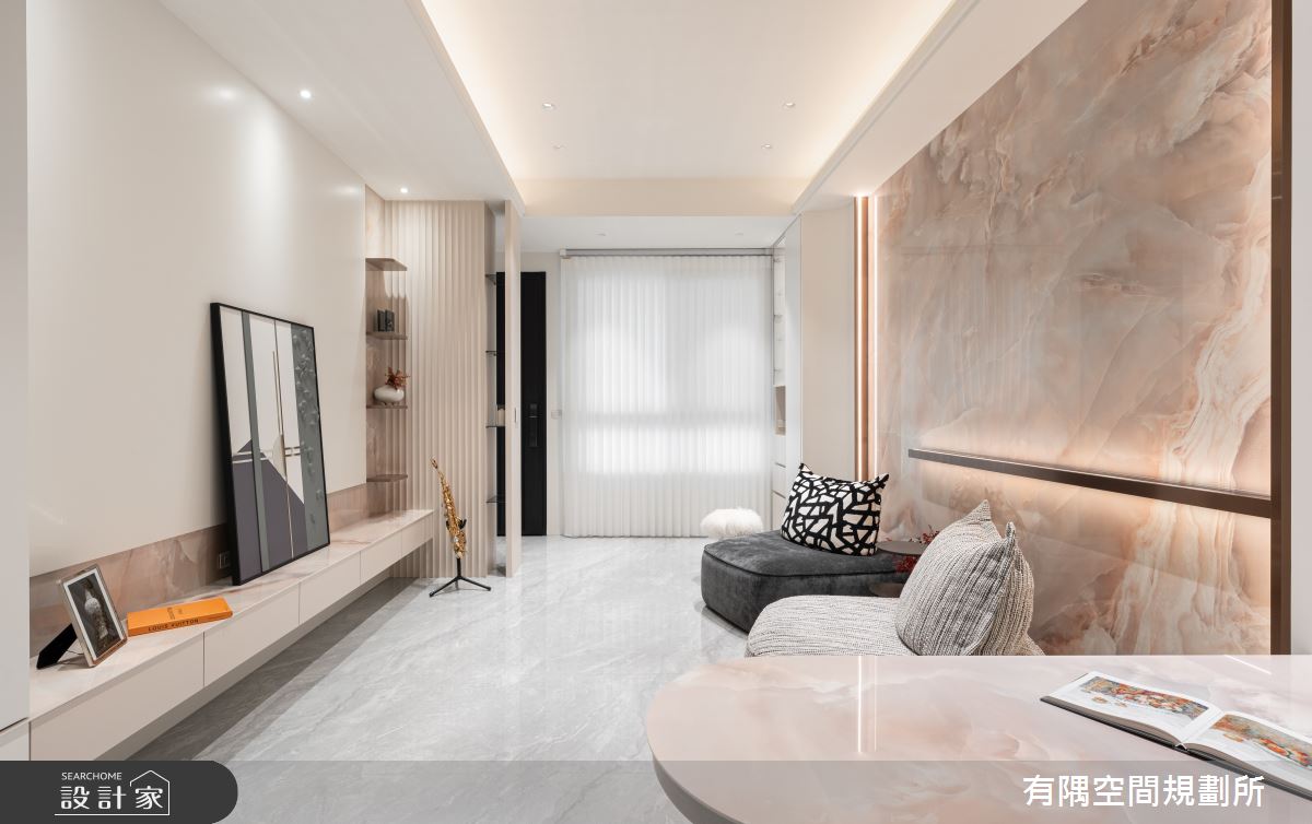 37坪老屋(41~50年)＿現代風玄關客廳案例圖片＿有隅空間規劃所＿有隅_11.MK Space之3