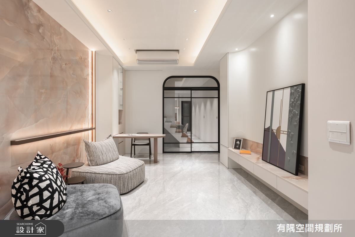 37坪老屋(41~50年)＿現代風客廳案例圖片＿有隅空間規劃所＿有隅_11.MK Space之6