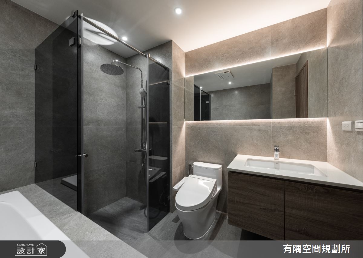 37坪老屋(41~50年)＿現代風浴室案例圖片＿有隅空間規劃所＿有隅_11.MK Space之44