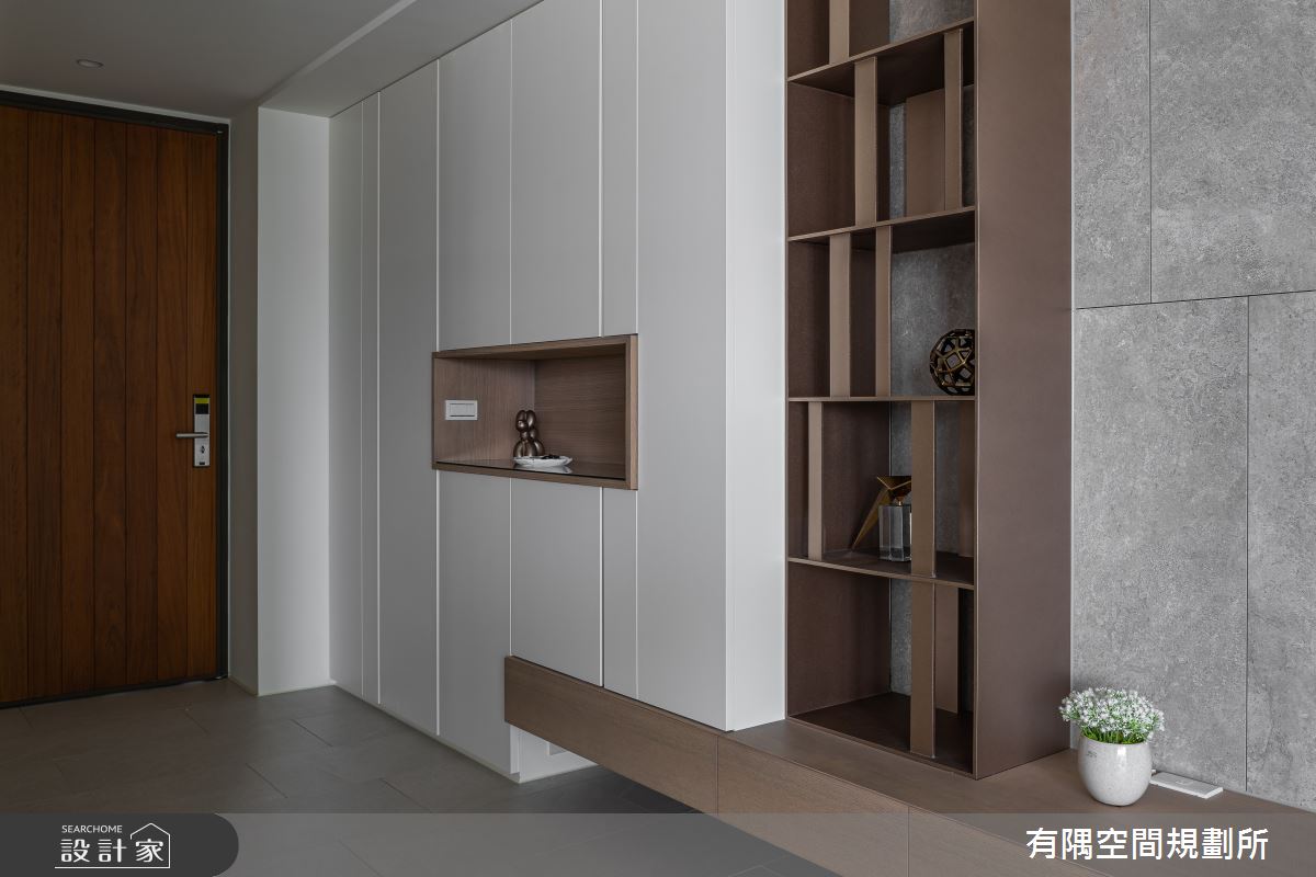 51坪預售屋＿混搭風玄關案例圖片＿有隅空間規劃所＿有隅_12.Mr.J home之4